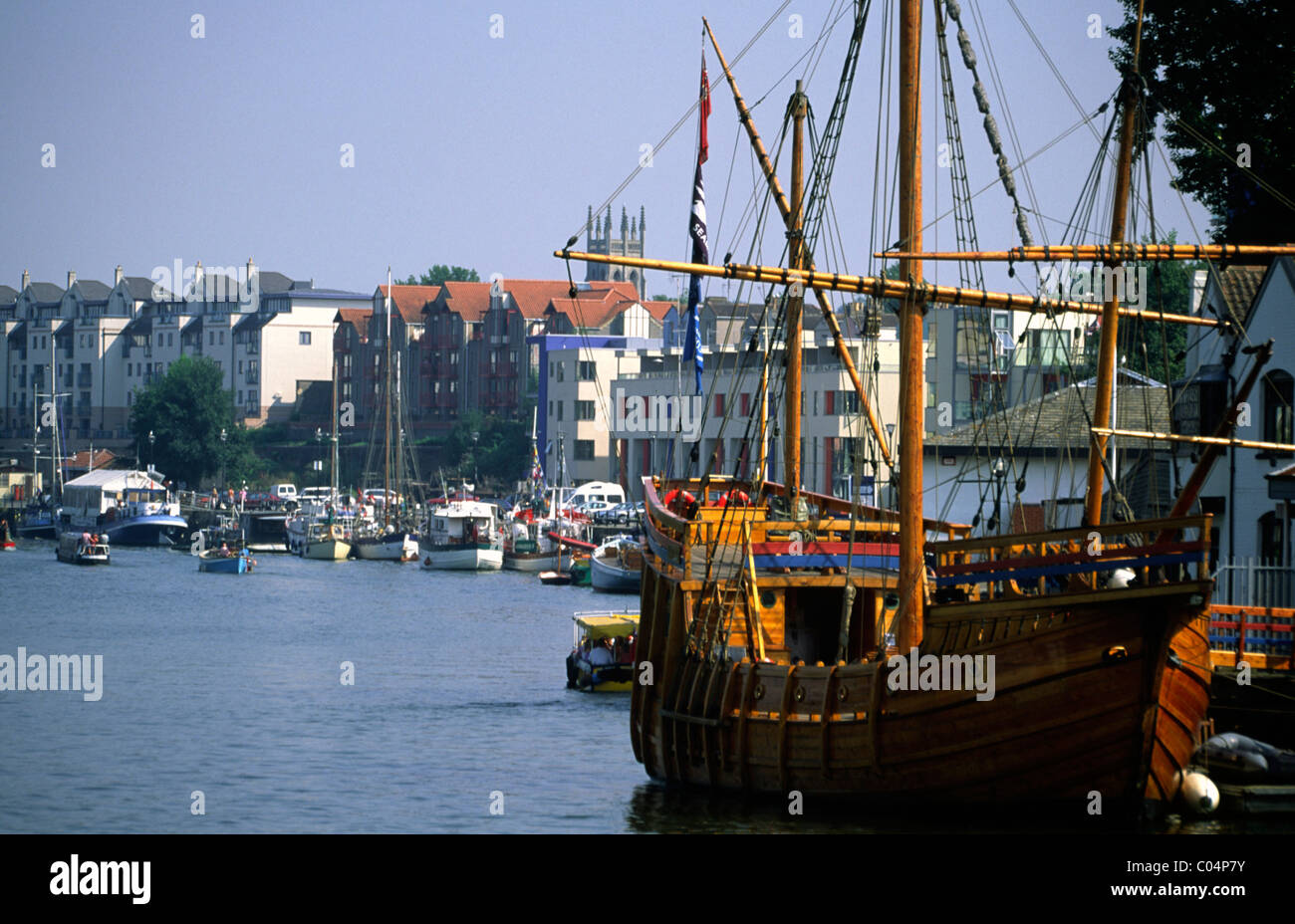 Mathew replica Tudor veliero originariamente navigato da John Cabot Foto Stock