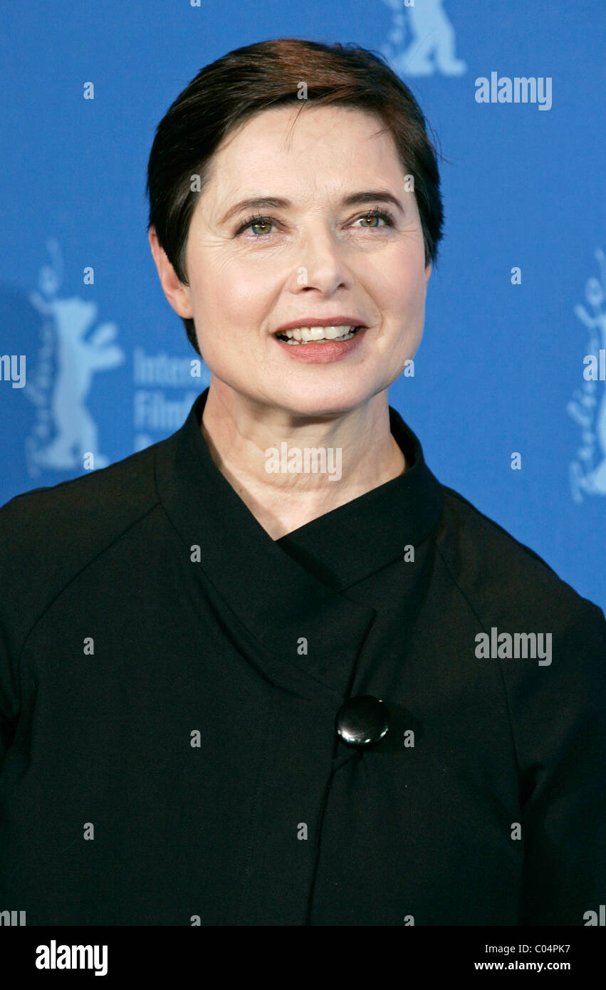 ISABELLA ROSSELLINI GIURIA PHOTOCALL il Grand Hyatt Berlin Germania 10 Febbraio 2011 Foto Stock