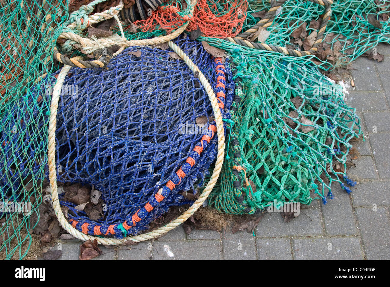 Mare pesca reti da pesca a strascico Foto stock - Alamy