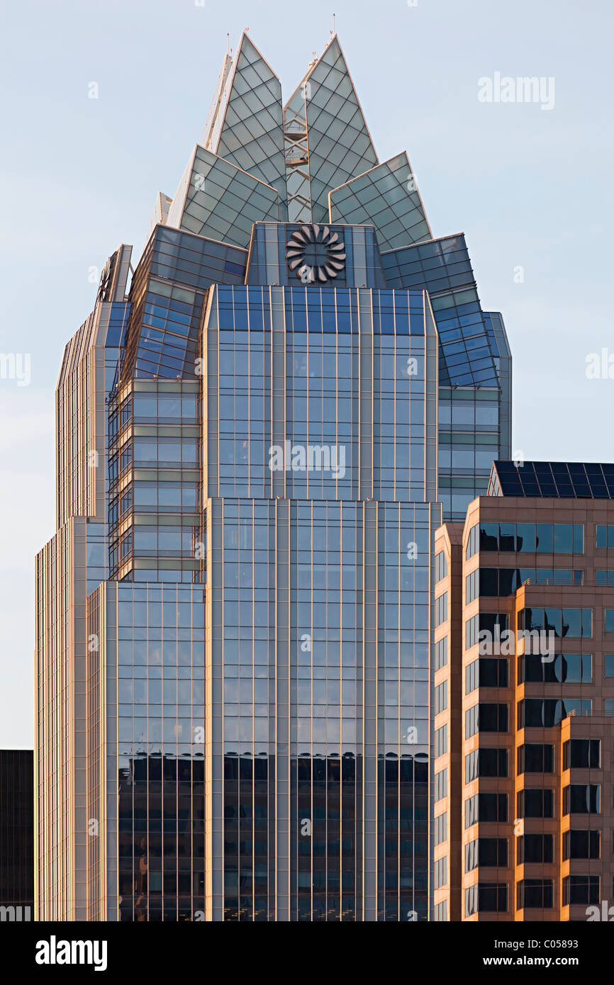 Frost Bank Tower Building Austin Texas USA Foto Stock