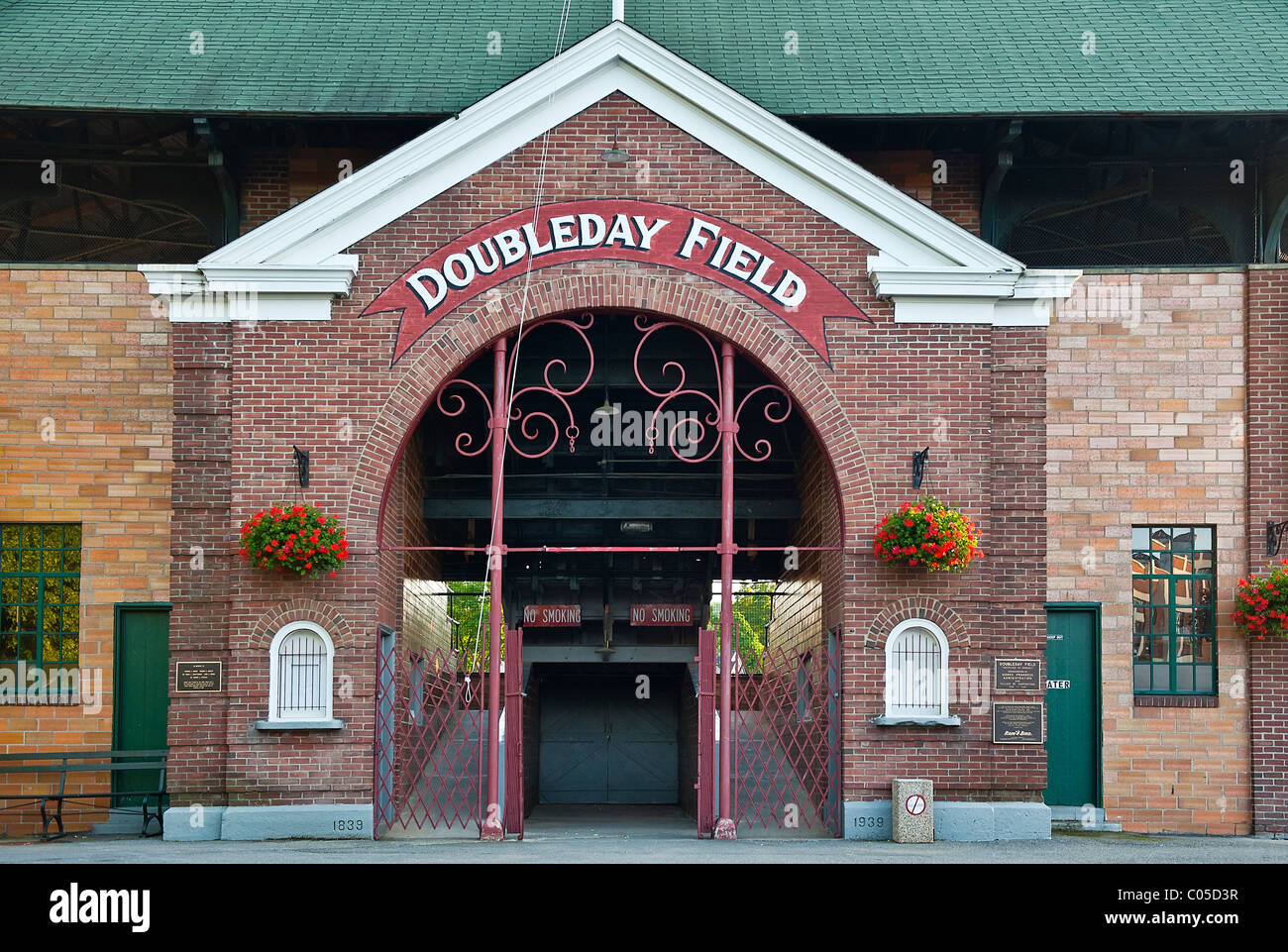 Doubleday park, cooperstown, new york, Stati Uniti d'America (casa del baseball hall of fame). Foto Stock