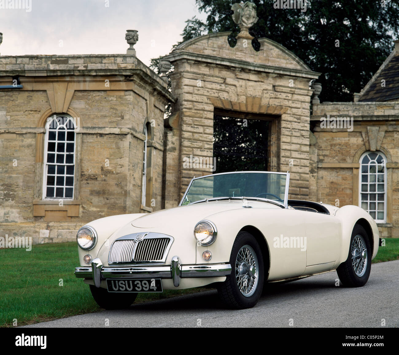 MGA 1500 1955-59 Roadster Foto Stock