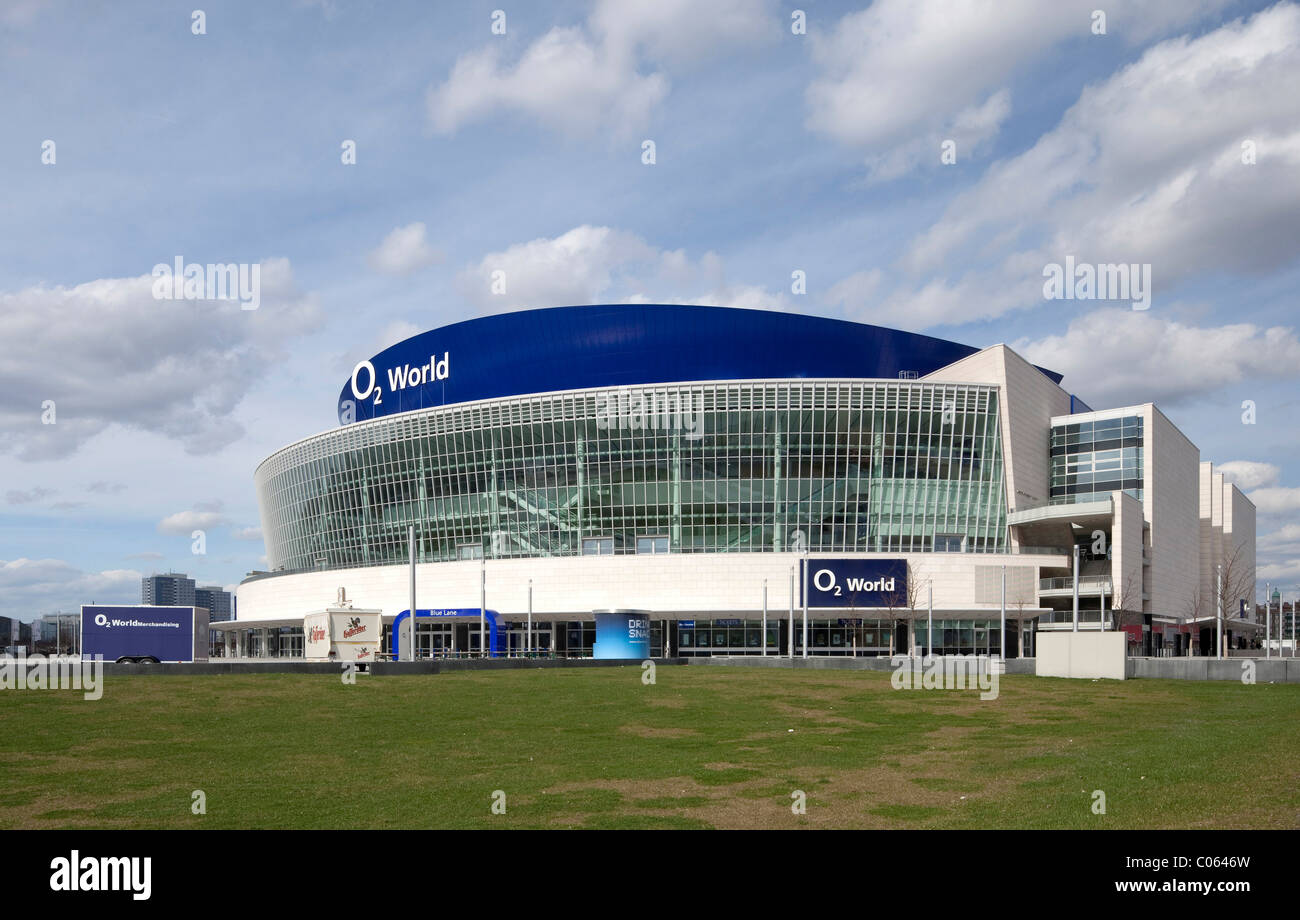 O2 World, multi-purpose arena, Friedrichshain di Berlino, Germania, Europa Foto Stock