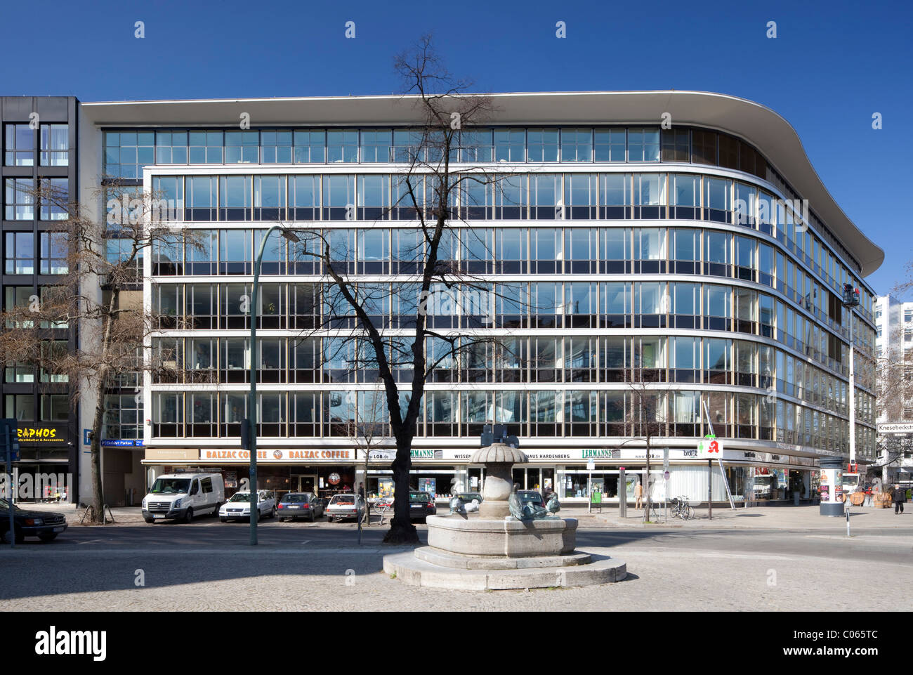 Haus Hardenberg, ufficio e edificio commerciale, Charlottenburg di Berlino, Germania, Europa Foto Stock