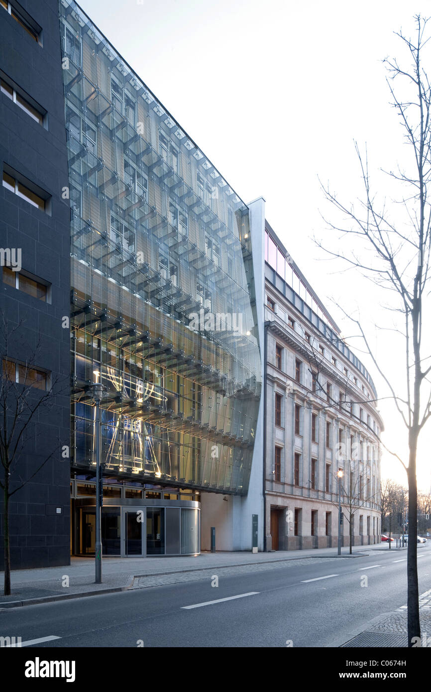 Jakob Kaiser Edificio, amministrazione del Bundestag, gli uffici dei deputati, Berlin-Mitte, Berlino, Germania, Europa Foto Stock