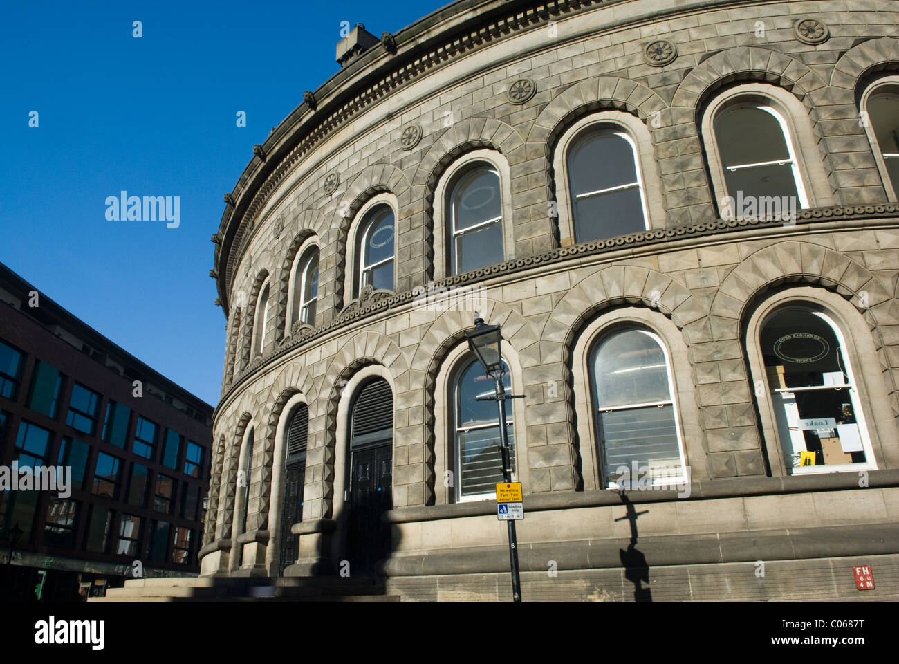 Il Corn Exchange, un edificio storico a Leeds, West Yorkshire, Inghilterra. Foto Stock