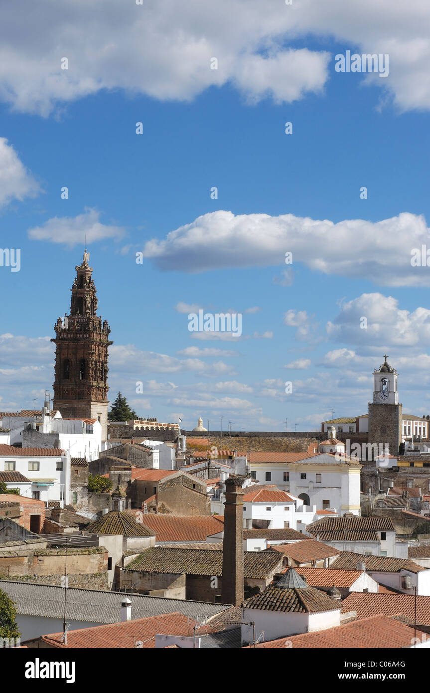 Jerez de los Caballeros. Provincia di Badajoz. Extremadura. Spagna Foto Stock