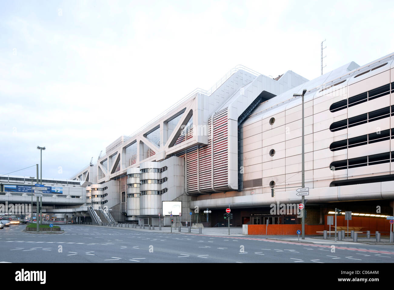 Il centro congressi internazionale ICC,, Charlottenburg di Berlino, Germania, Europa Foto Stock