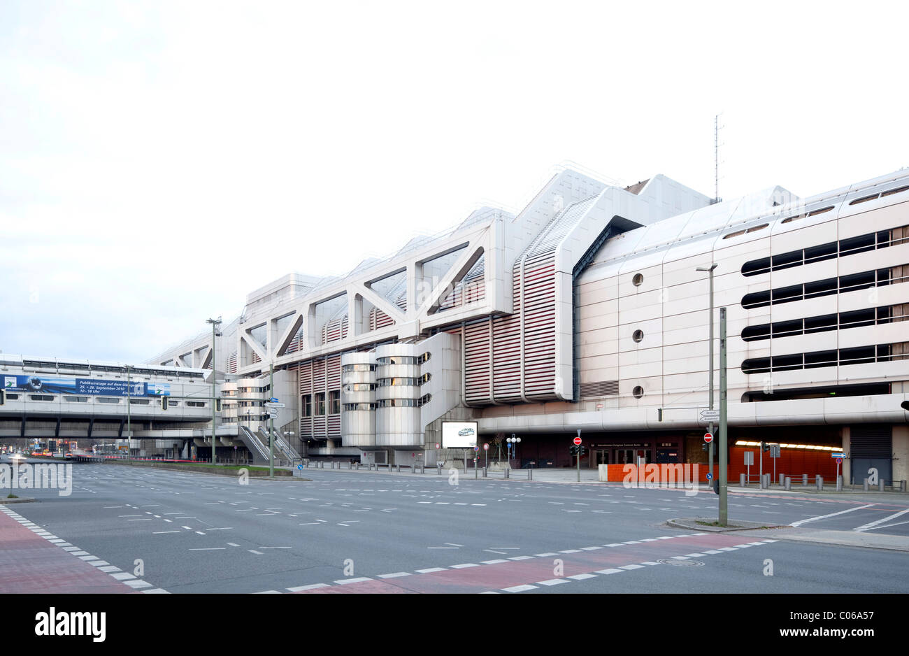 Il centro congressi internazionale ICC,, Charlottenburg di Berlino, Germania, Europa Foto Stock