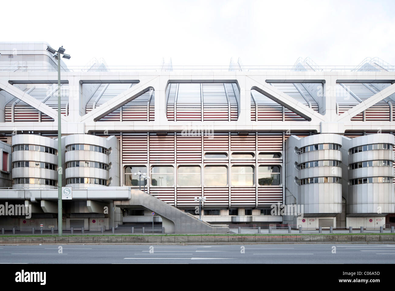 Il centro congressi internazionale ICC,, Charlottenburg di Berlino, Germania, Europa Foto Stock