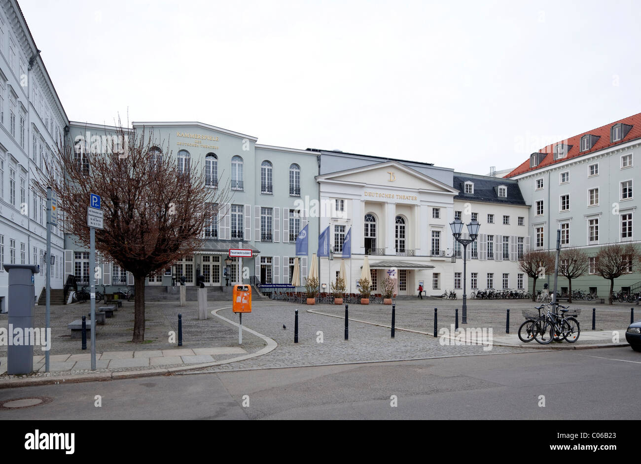 Deutsches Theater e Kammerspiele teatro del Deutsches Theater, quartiere Berlin-Mitte, Berlino, Germania, Europa Foto Stock