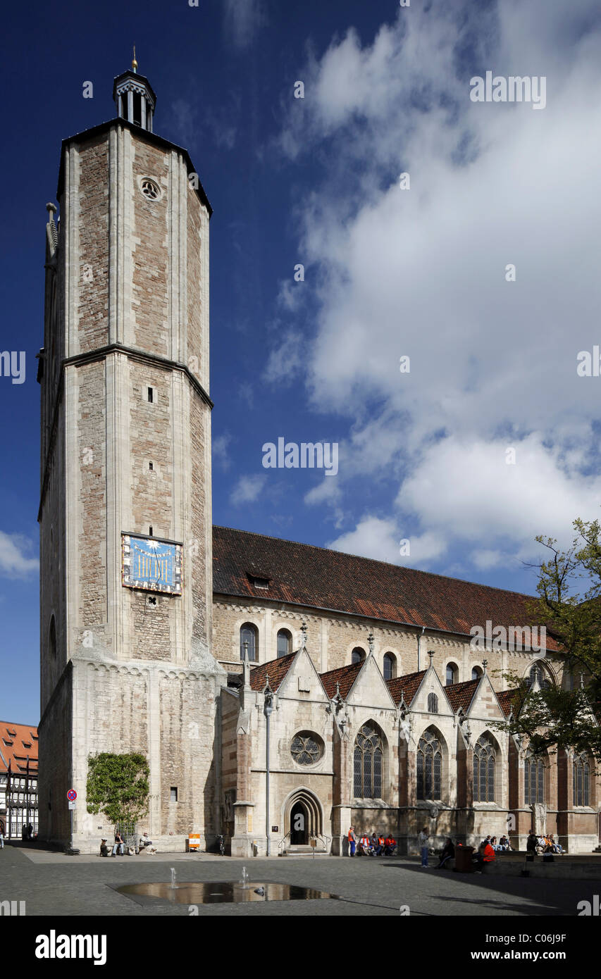 Cattedrale Braunschweiger Dom o la cattedrale di San Biagio, Braunschweig, Bassa Sassonia, Germania, Europa Foto Stock