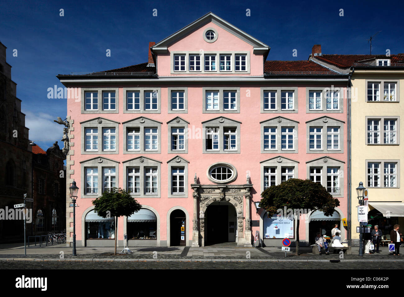 Stechinelli-Haus sulla piazza Altstadtmarkt, Braunschweig, Bassa Sassonia, Germania, Europa Foto Stock