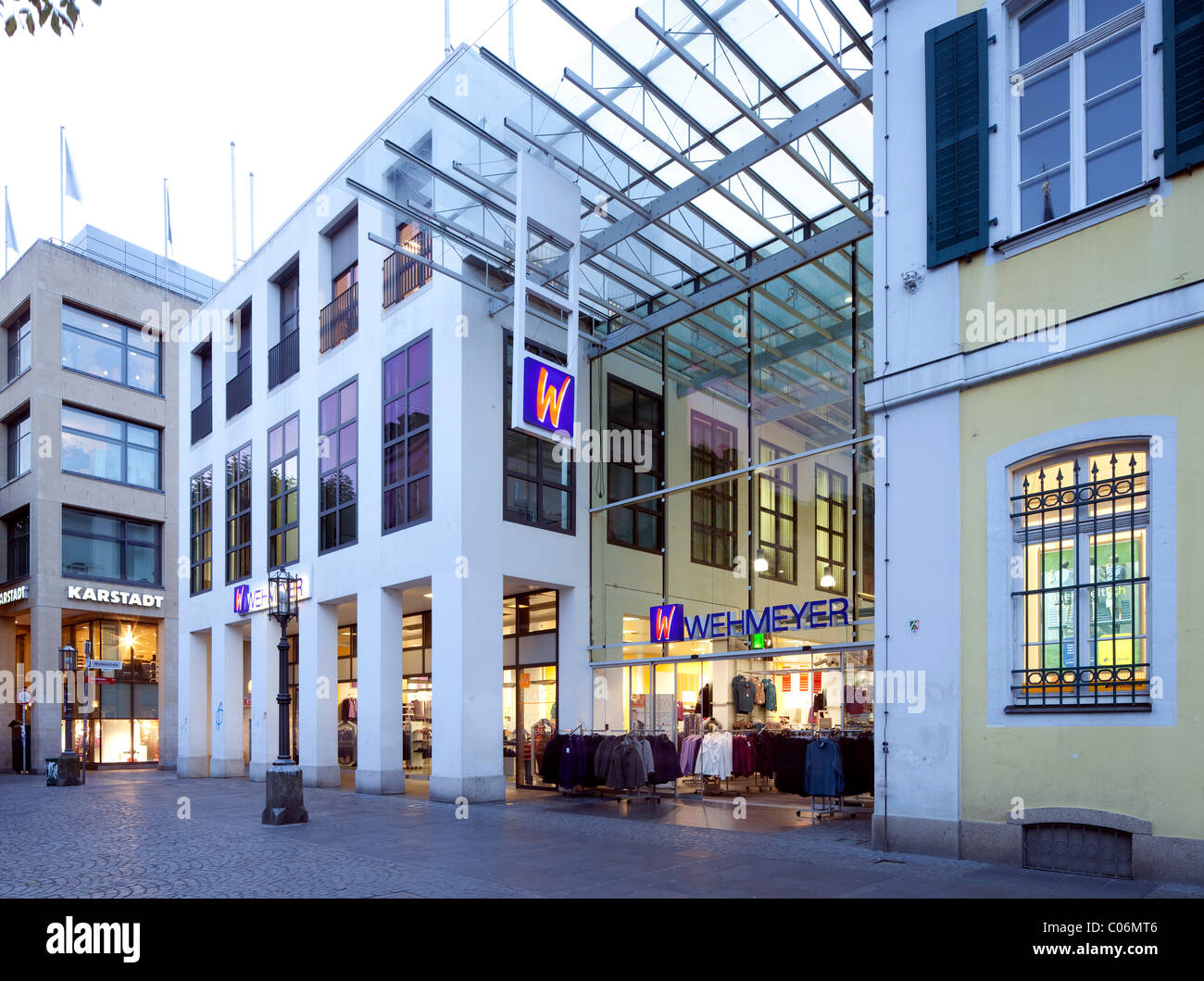 Post-Carré shopping centre, Bonn, Renania, Renania settentrionale-Vestfalia, Germania, Europa Foto Stock