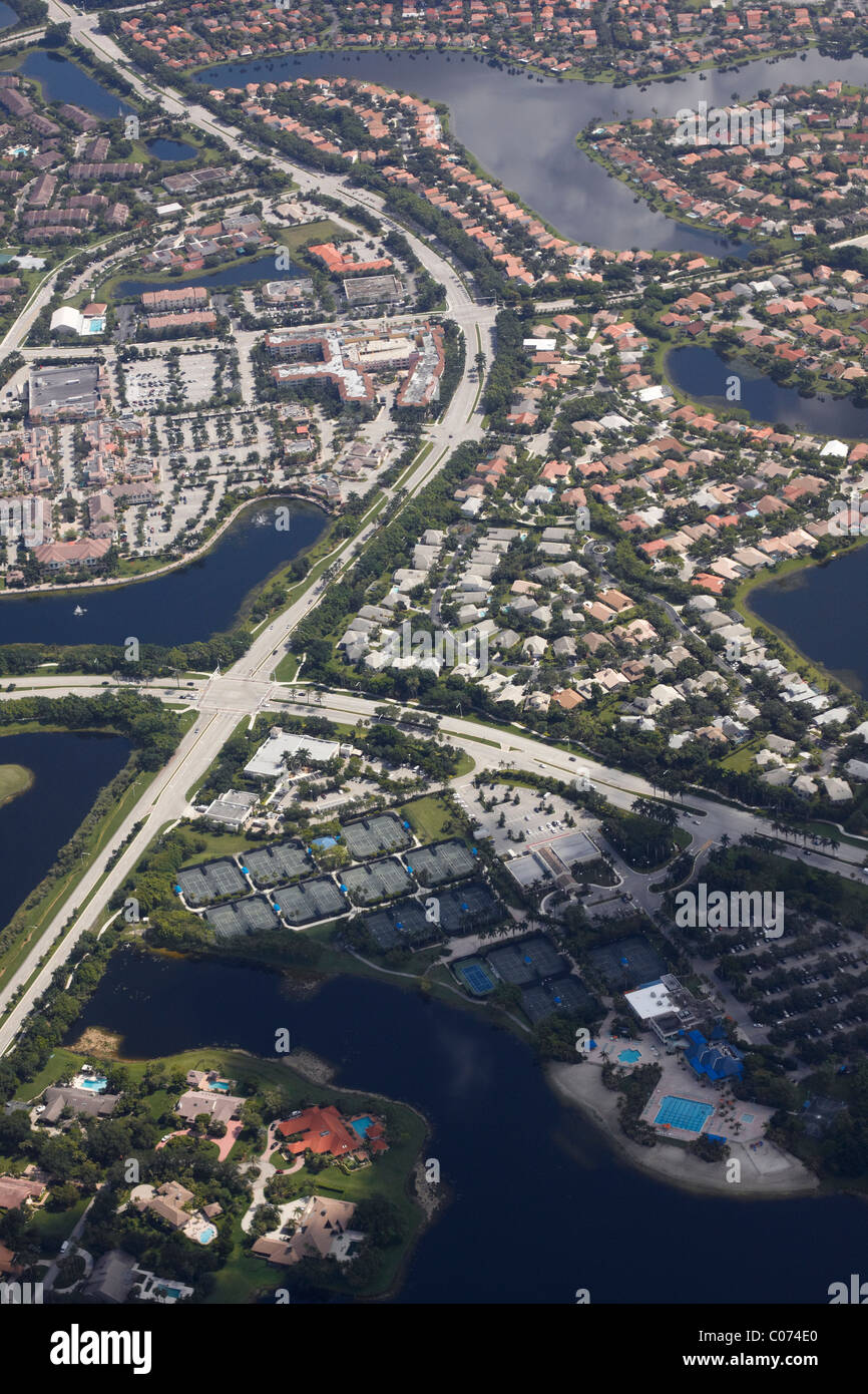 Foto di Florida dall'aria Foto Stock