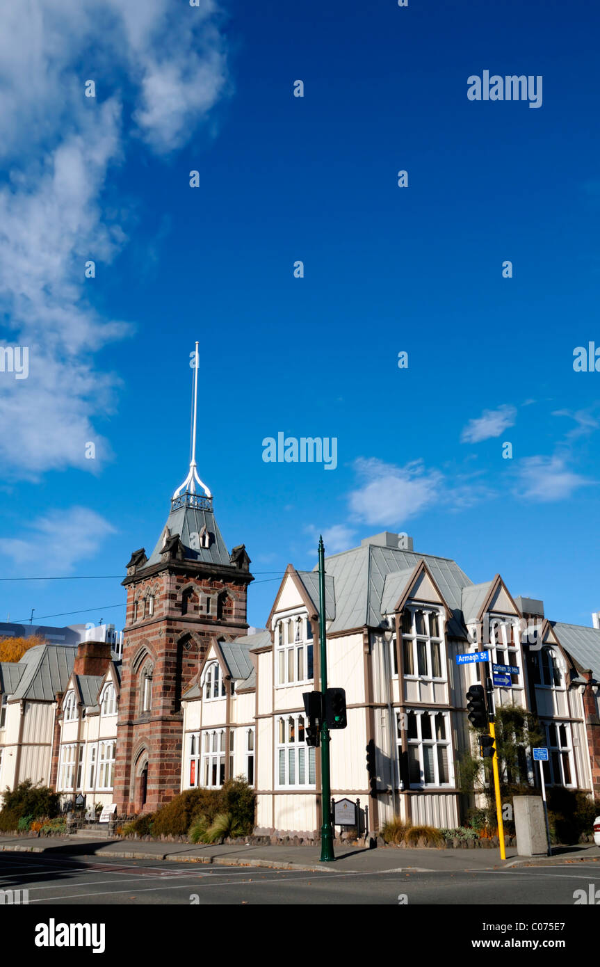 Provinciale di canterbury degli edifici del Consiglio Christchurch Nuova Zelanda Foto Stock