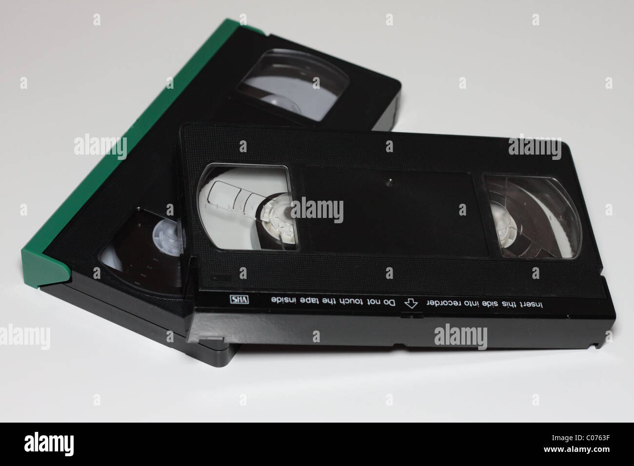Nastri VHS Foto Stock