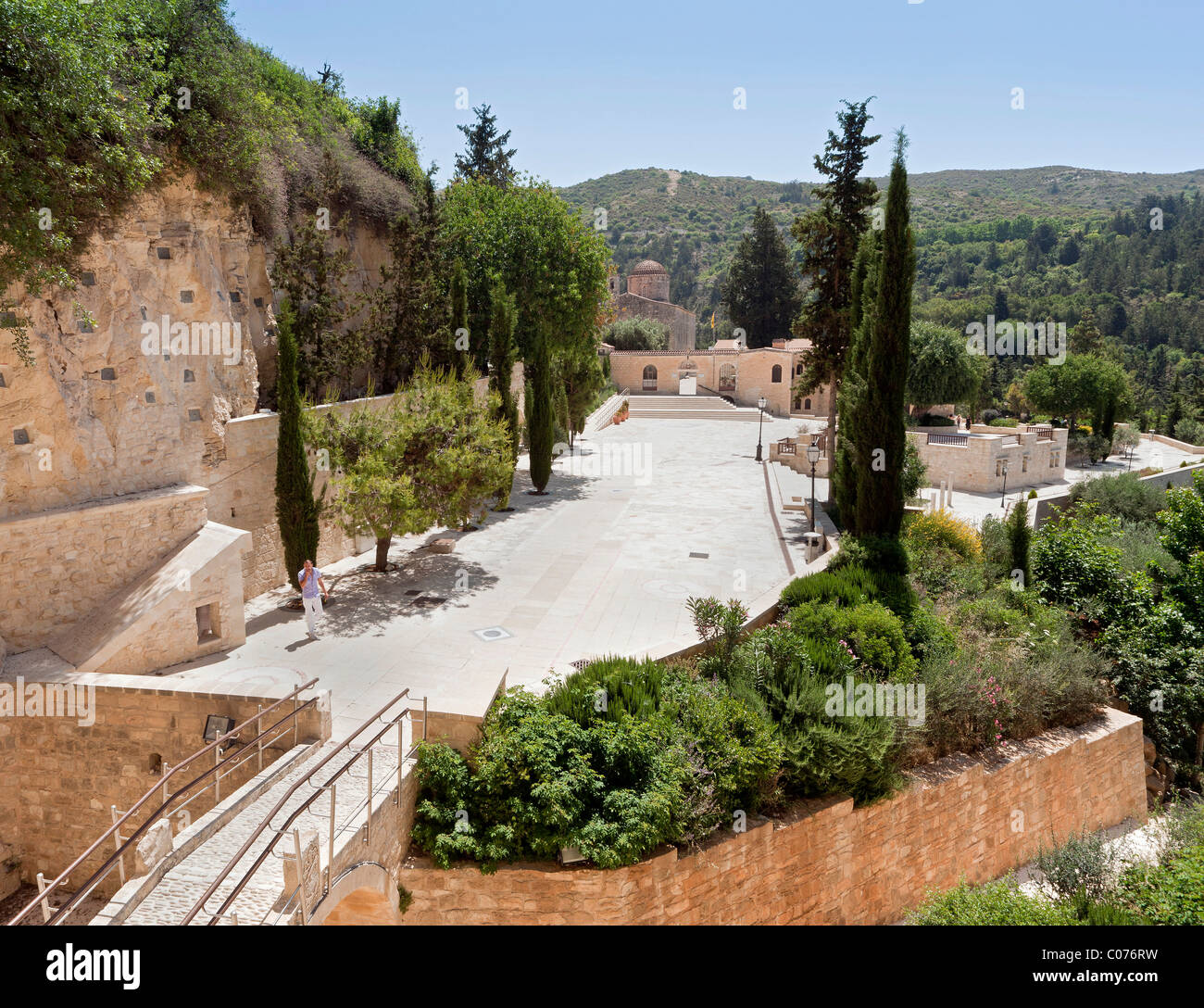 Neofytos Monastero, Cipro del Sud, greca di Cipro, Europa meridionale Foto Stock