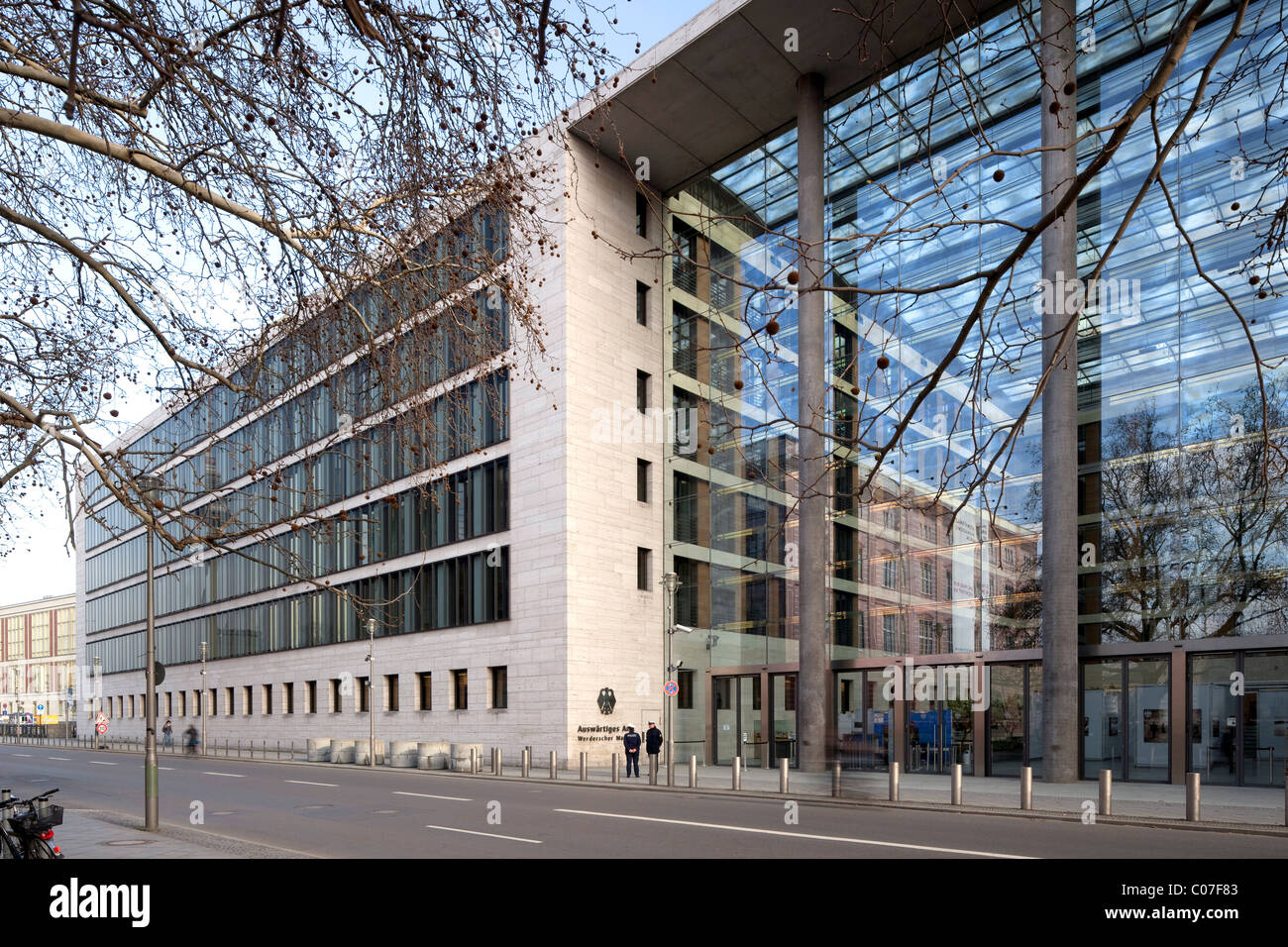 Nuovo edificio del Foreign Office, quartiere Mitte di Berlino, Germania, Europa Foto Stock