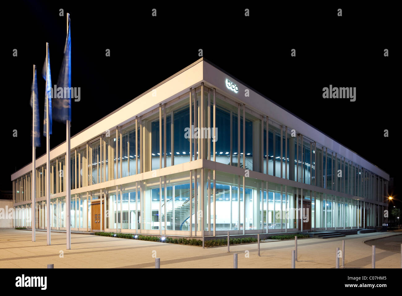 Il Centro Congressi di Berlino, BCC, Berlin Mitte, Berlin, Germania, Europa Foto Stock