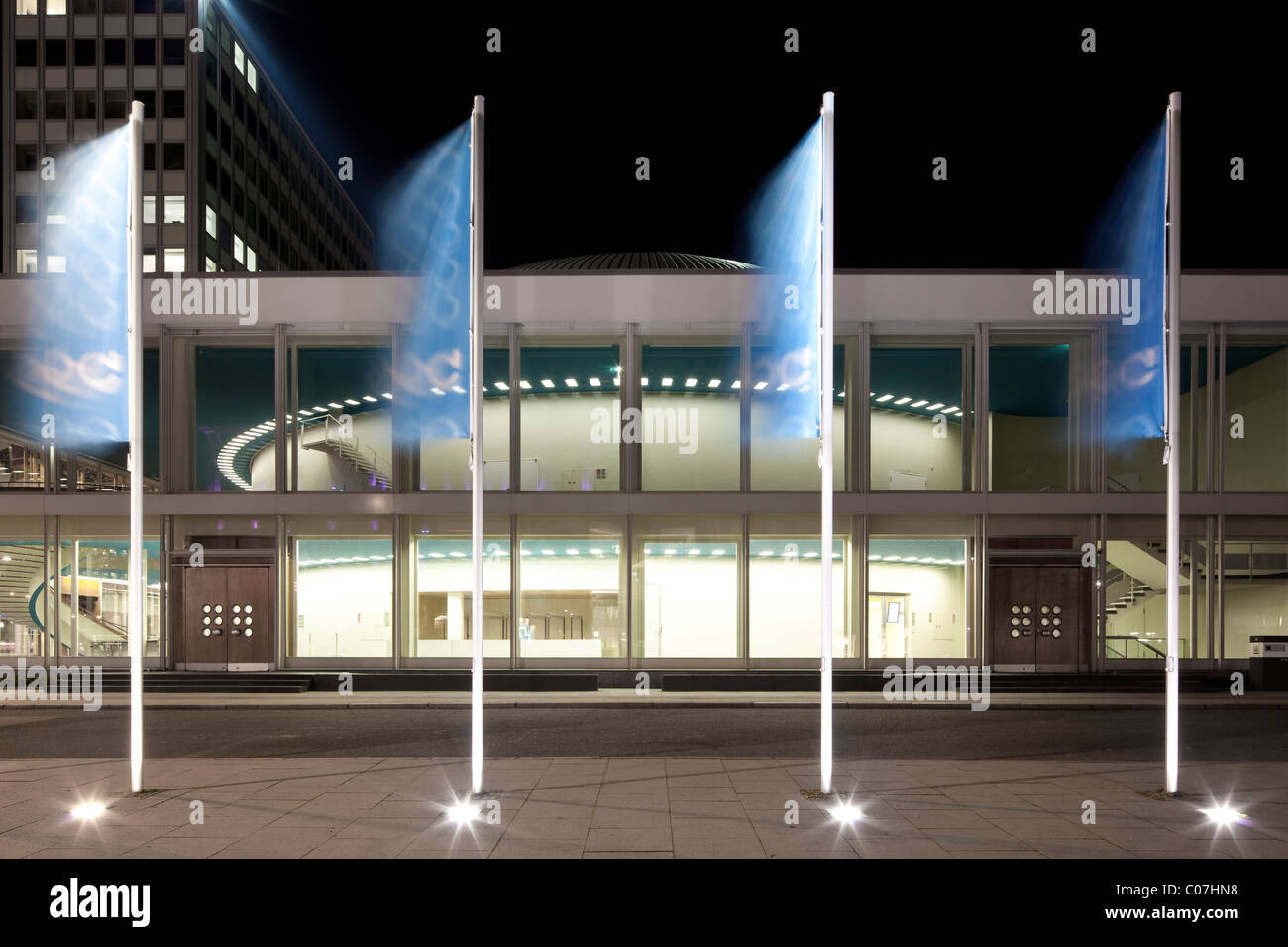 Il Centro Congressi di Berlino, BCC, Berlin Mitte, Berlin, Germania, Europa Foto Stock