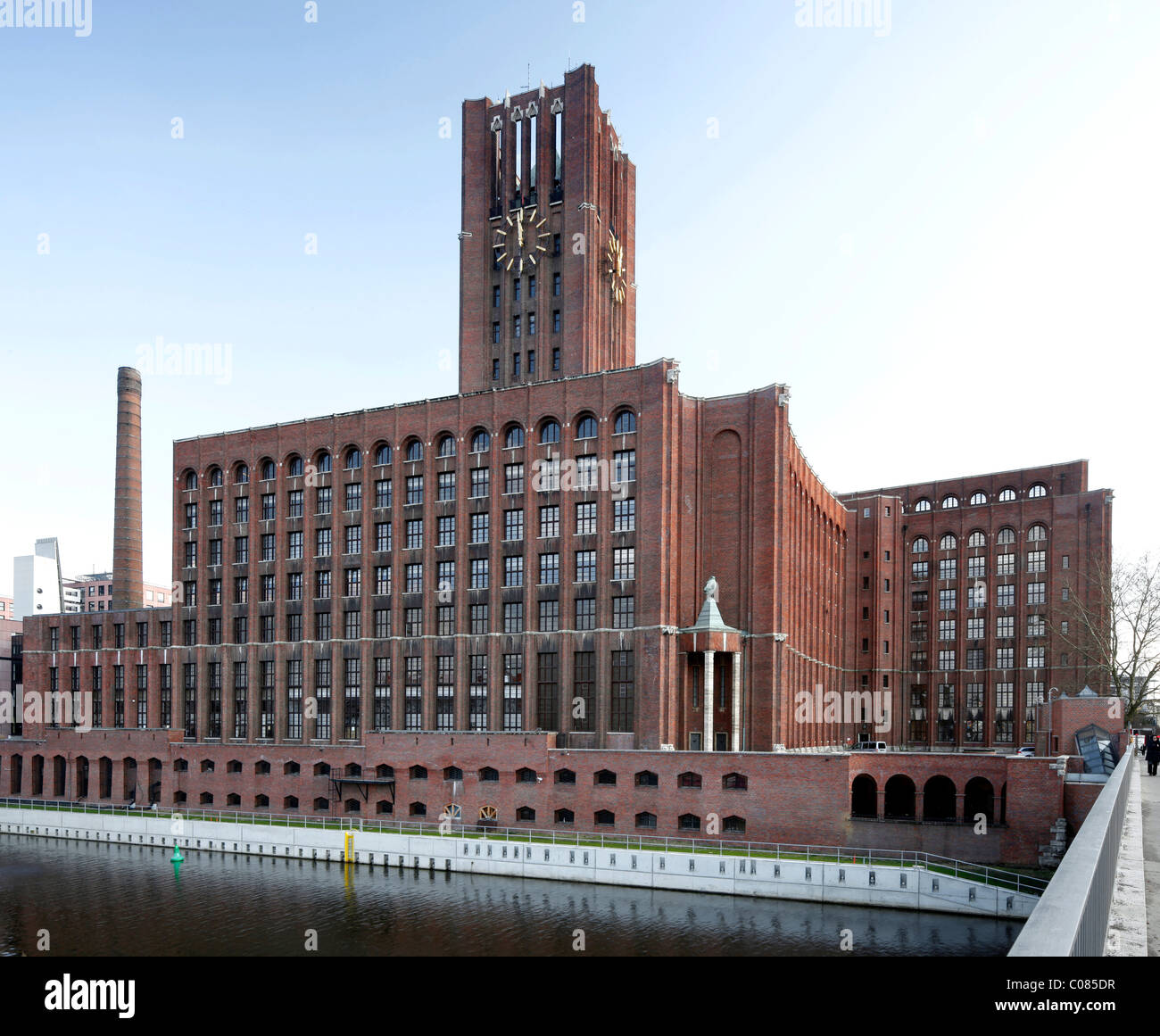 Ullsteinhaus Berlino, ex sede della Ullstein casa editrice, Espressionismo, uffici e centro congressi Foto Stock