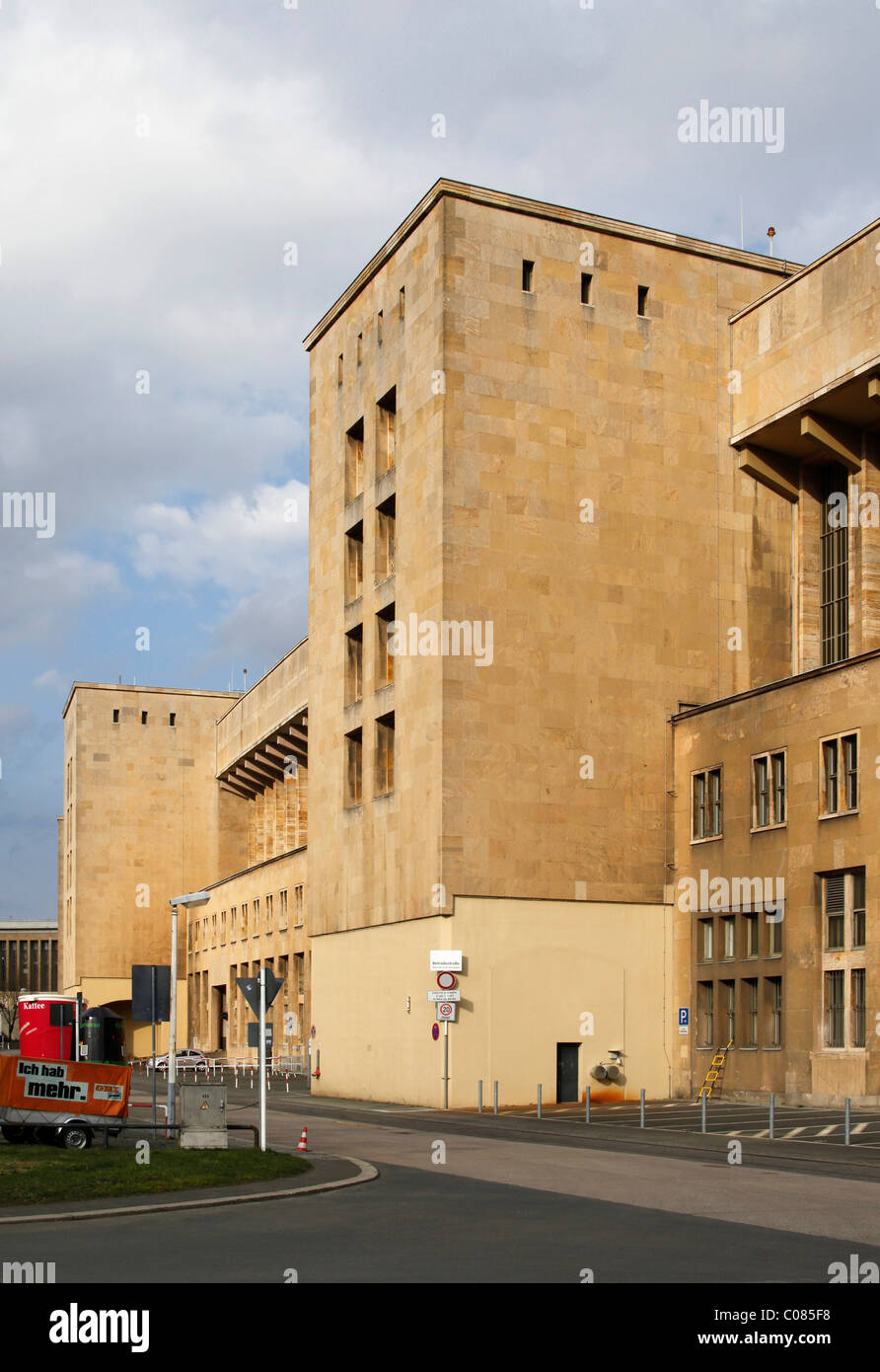 Tempelhof centrale, l'aeroporto Tempelhof di Berlino, Germania, Europa Foto Stock