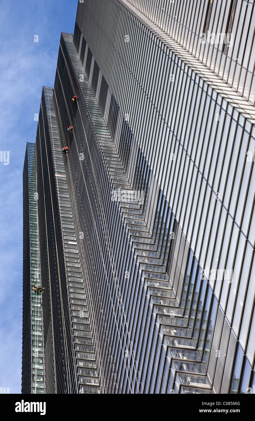 Heron Tower è più alto edificio della città di Londra - ora ribattezzato Salesforce Torre (2014) Foto Stock