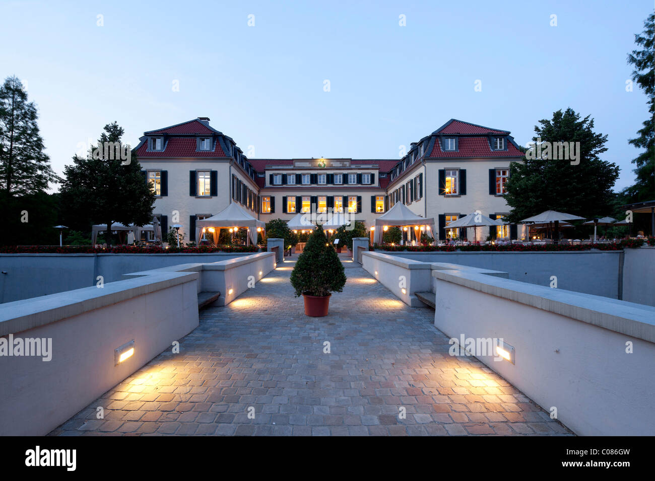 Schloss Berge Palace, Gelsenkirchen, zona della Ruhr, Renania settentrionale-Vestfalia, Germania, Europa Foto Stock