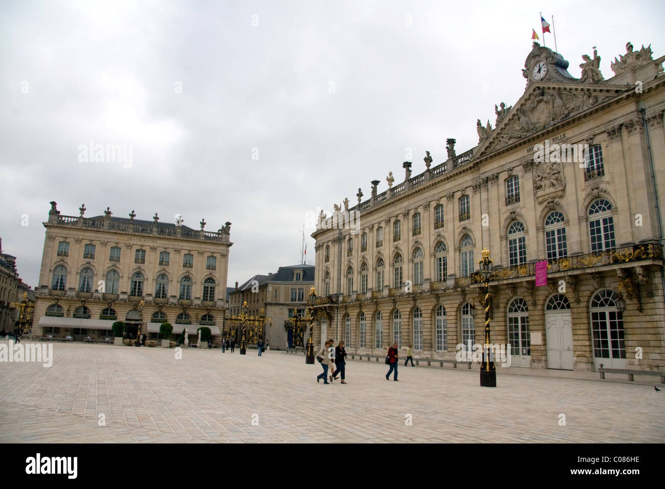 Hotel de Ville a Place Stanislas di Nancy, Lorena, Francia. Foto Stock