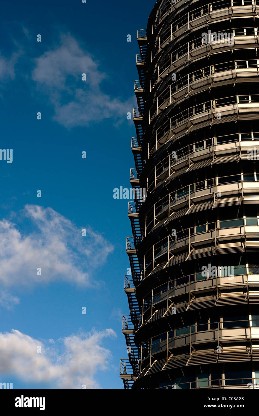 Architettura moderna in Amsterdam Foto Stock