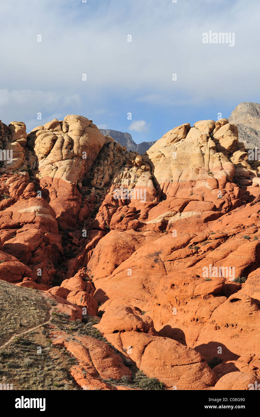 Il post si affacciano, il Red Rock Canyon, las vegas, nanovolt 110130_39296 Foto Stock