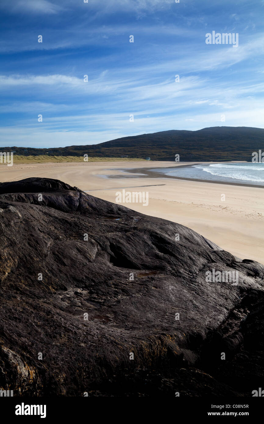 Il Derrynane Bay vicino Danial O'Connell è Il Derrynane House, l'anello di Kerry, la Contea di Kerry, Irlanda Foto Stock