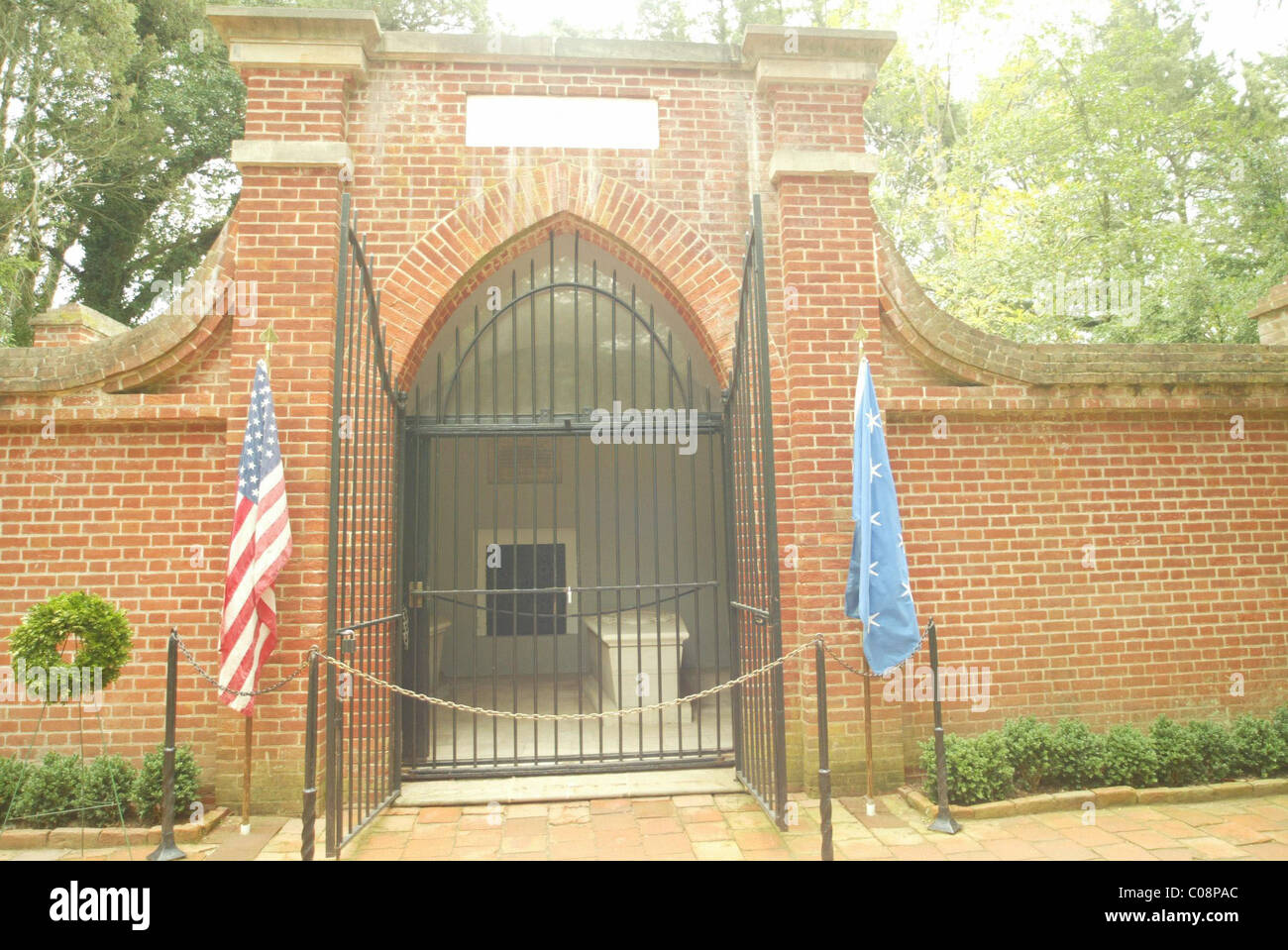BWUFA, nero donne uniti per azione e il Mount Vernon Ladies Association ha ospitato la decima edizione della Slave Ghirlanda commemorativa Foto Stock