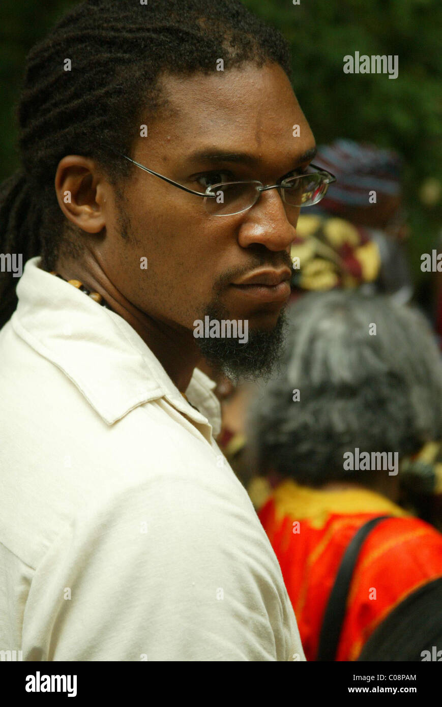 BWUFA, nero donne uniti per azione e il Mount Vernon Ladies Association ha ospitato la decima edizione della Slave Ghirlanda commemorativa Foto Stock