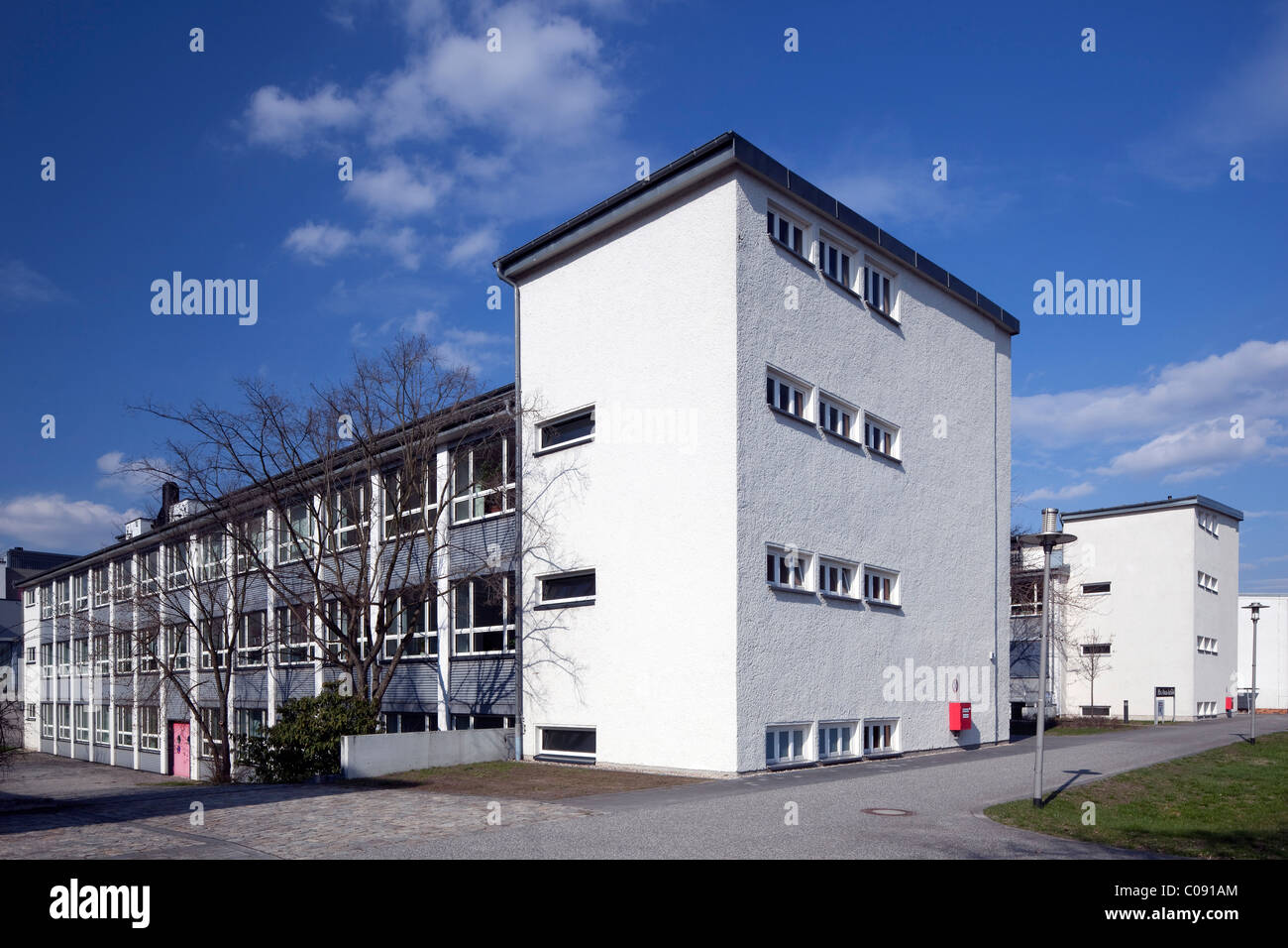 Max-Born-Haus edificio, Istituto di Fisica, Università Humboldt-Universitaet, Wissenschaftsstadt Adlershof della Città della Scienza, Foto Stock