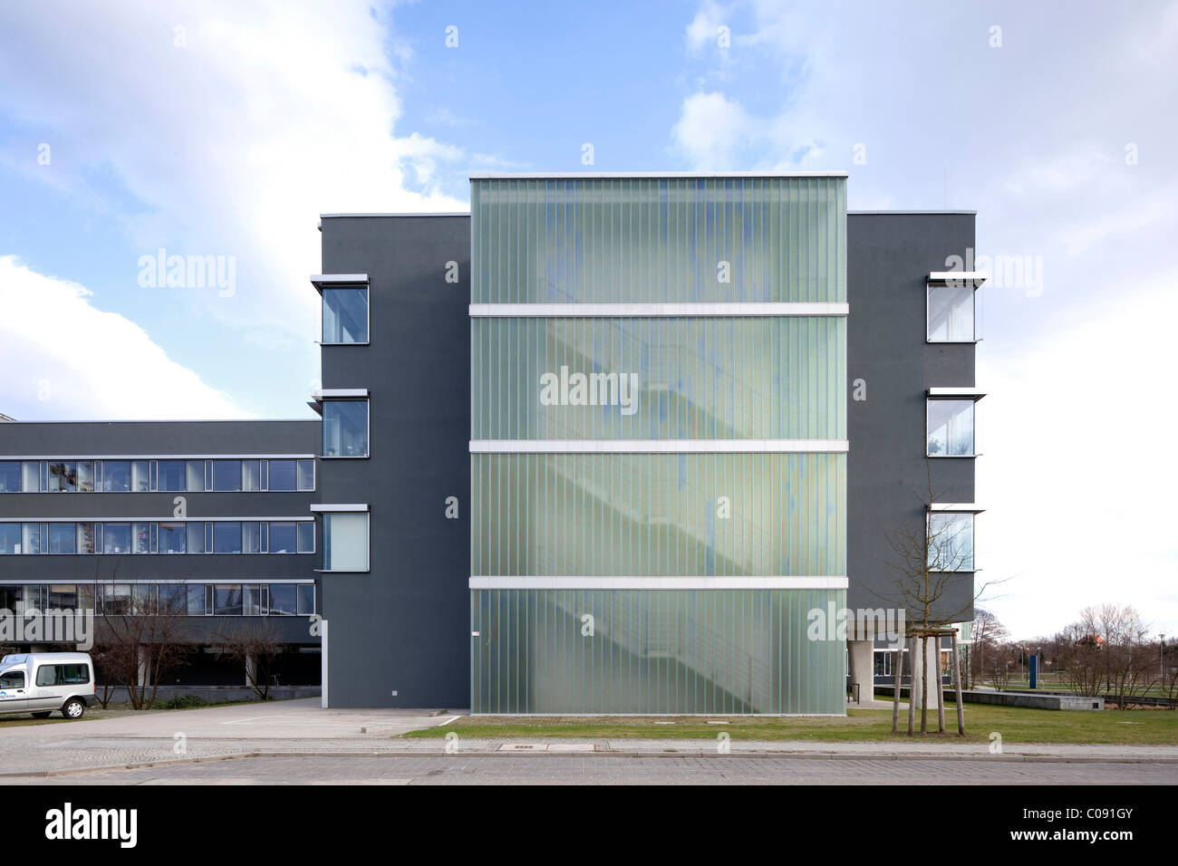 Centro per le tecnologie sostenibili, Adlershof della Città della Scienza, Berlino, Germania, Europa Foto Stock