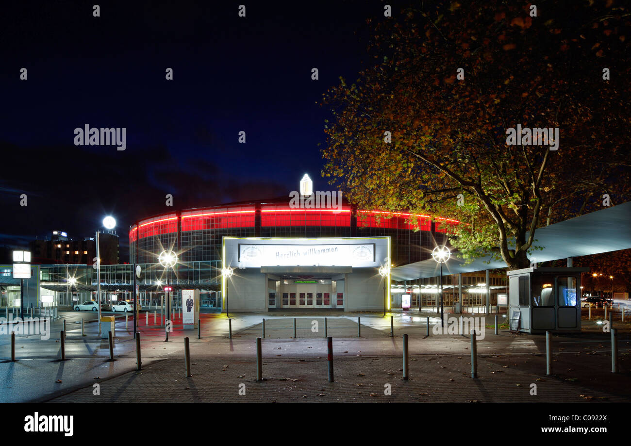 Centro congressi Westfalenhallen e Westfalenhalle Hall 1, Dortmund, Ruhrgebiet regione Renania settentrionale-Vestfalia, Germania, Europa Foto Stock