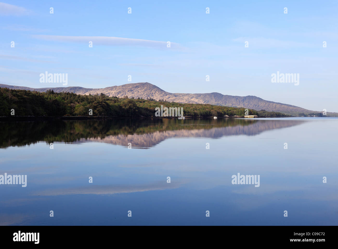 Kenmare River, il suono, Kenmare, Ring of Kerry County Kerry, Irlanda Isole britanniche, Europa Foto Stock