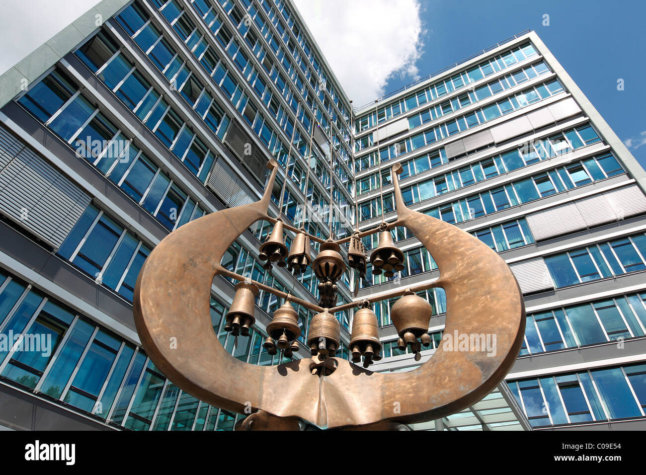 La Renania Palatinato Ministero dell Istruzione, Mainz, Renania-Palatinato, Germania, Europa Foto Stock