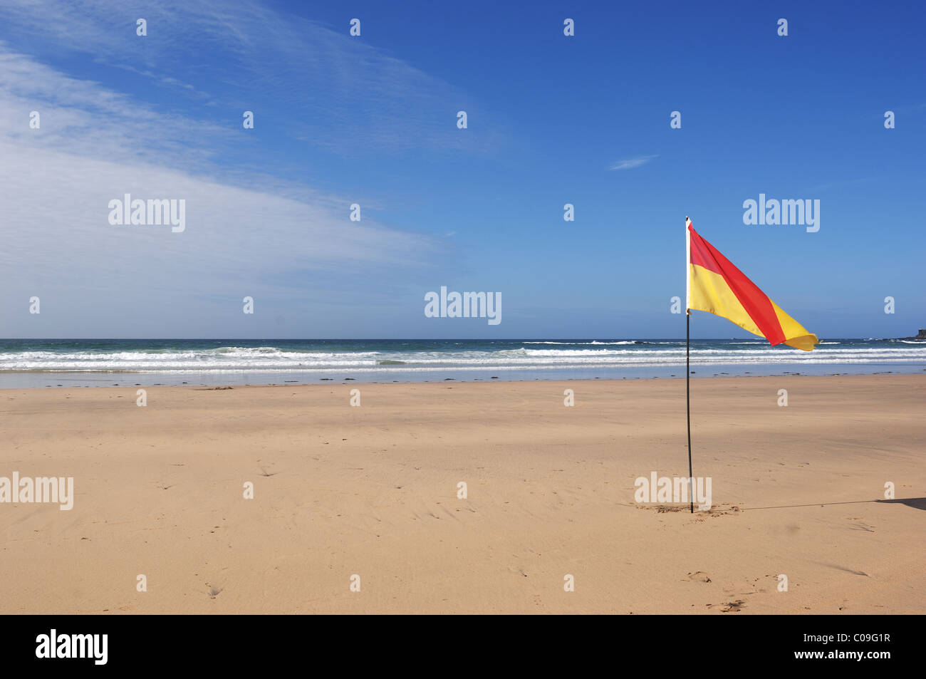 Spiaggia bandiera - Giovanni Gollop Foto Stock