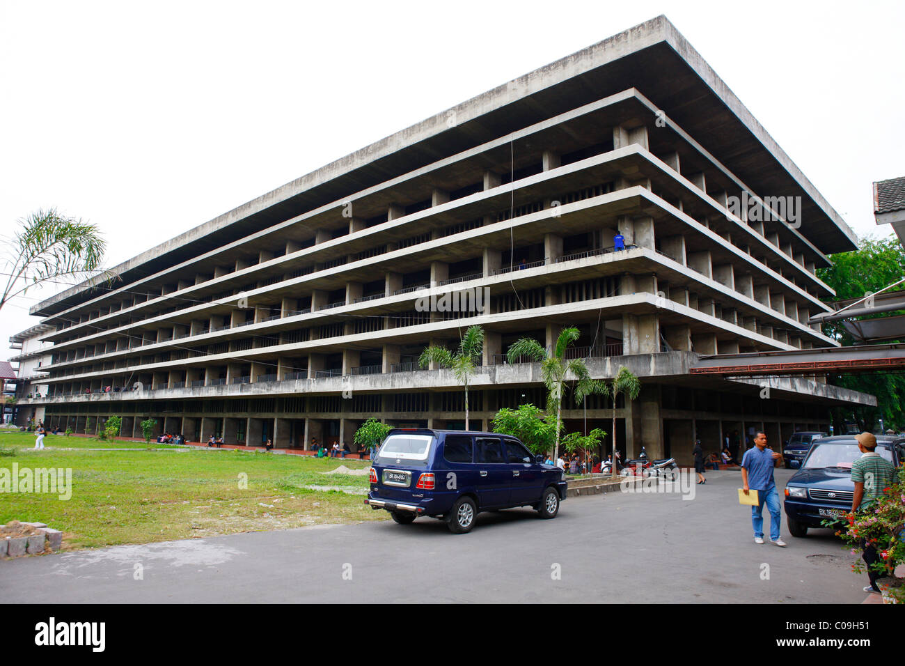 Esterno, Dr. Nommensen University, Medan, Sumatra, Indonesia, Asia Foto Stock