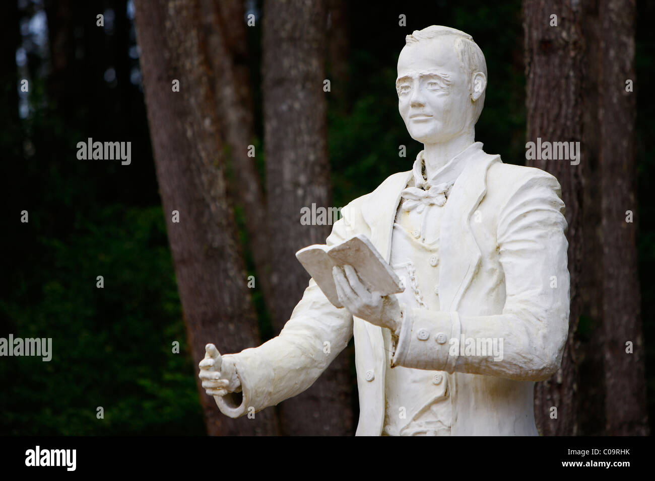 Dr. Ludwig Ingwer Nommensen Memorial, stile indù, sul Salib Kasih montagna, Tarutung, Batak regione, Sumatra, Indonesia, Asia Foto Stock