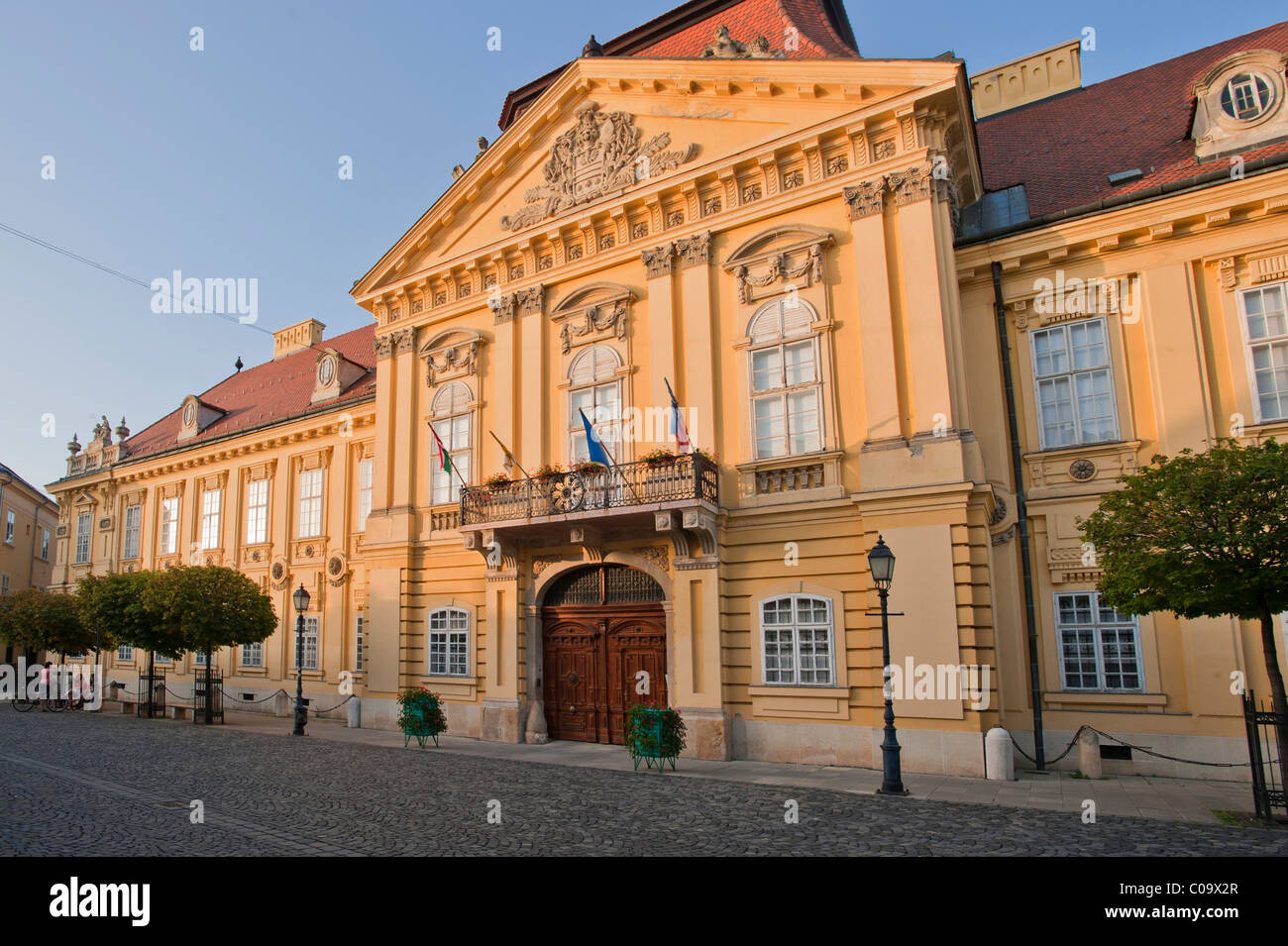 Palazzo Vescovile, Puespoeki palota, Szekesfehervar, Ungheria, Europa Foto Stock