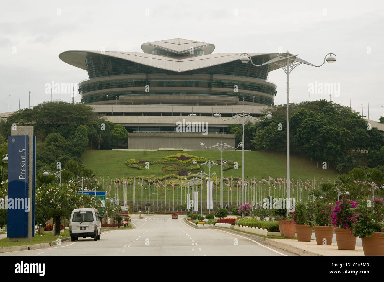 Malaysia Putrajaya convention center Foto Stock