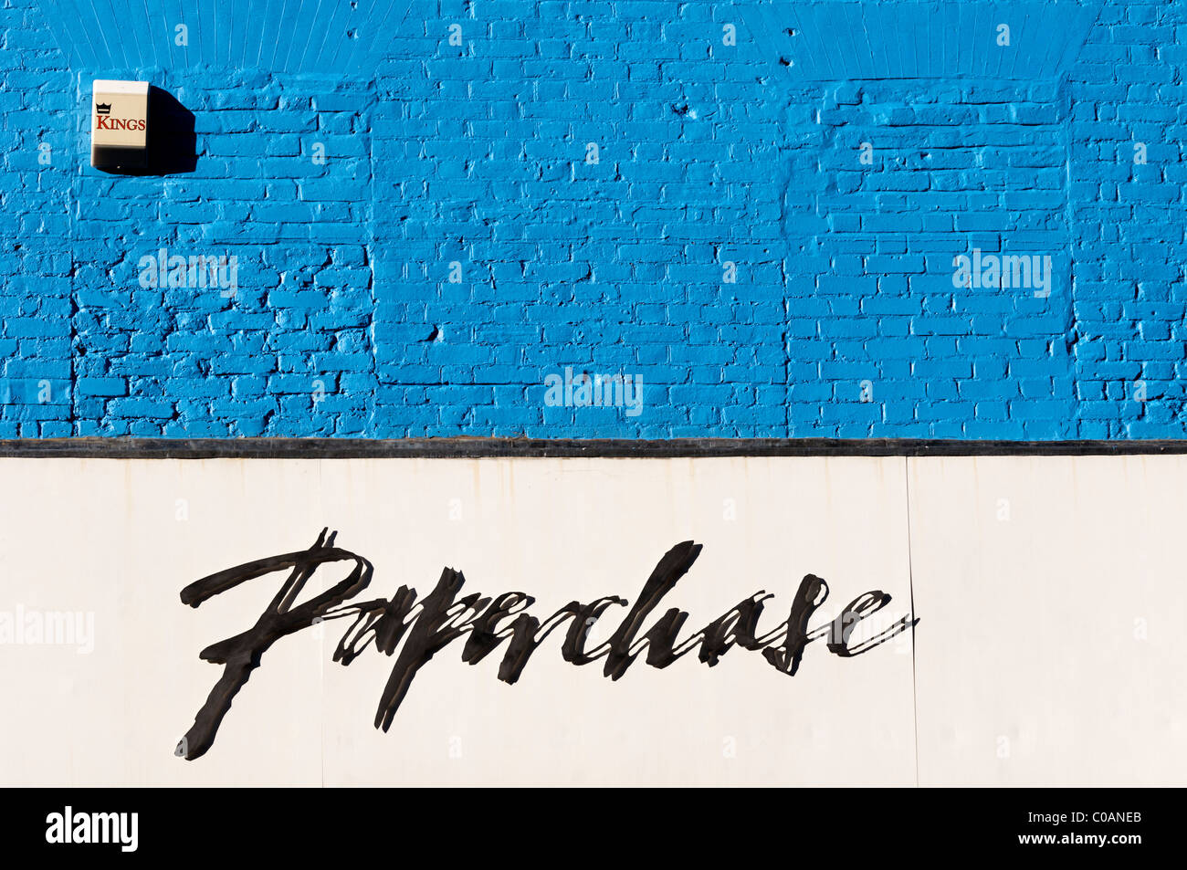 Il nome di Paperchase oltre un negozio. Foto Stock