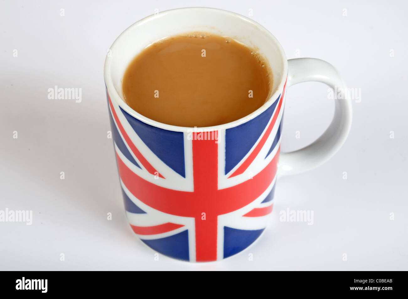 Tazza/tazza da caffè vintage con bandiera inglese dell'Inghilterra, prodotta in Gran Bretagna - Italia