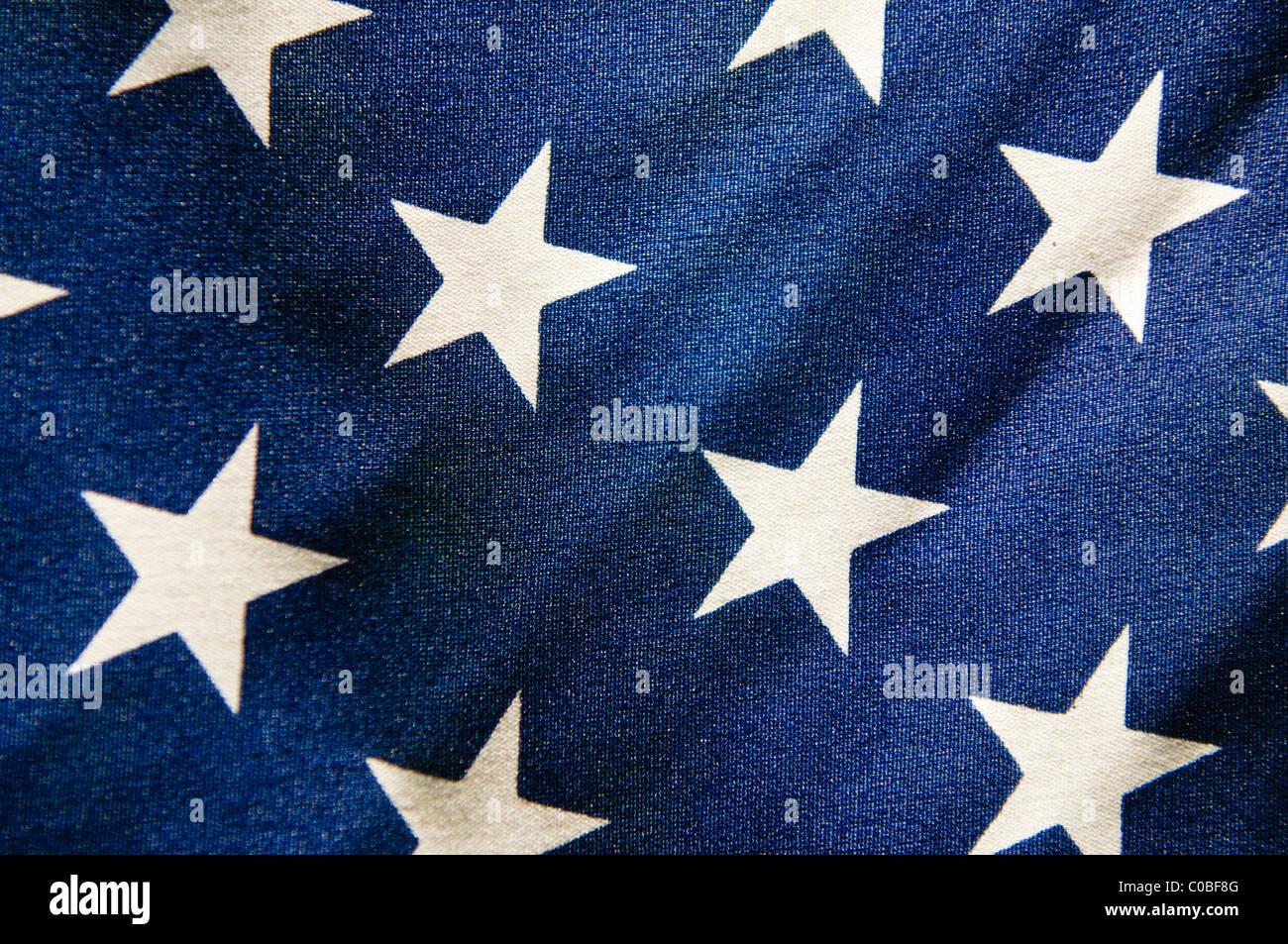 Bandiera americana degli Stati Uniti d'America Foto Stock