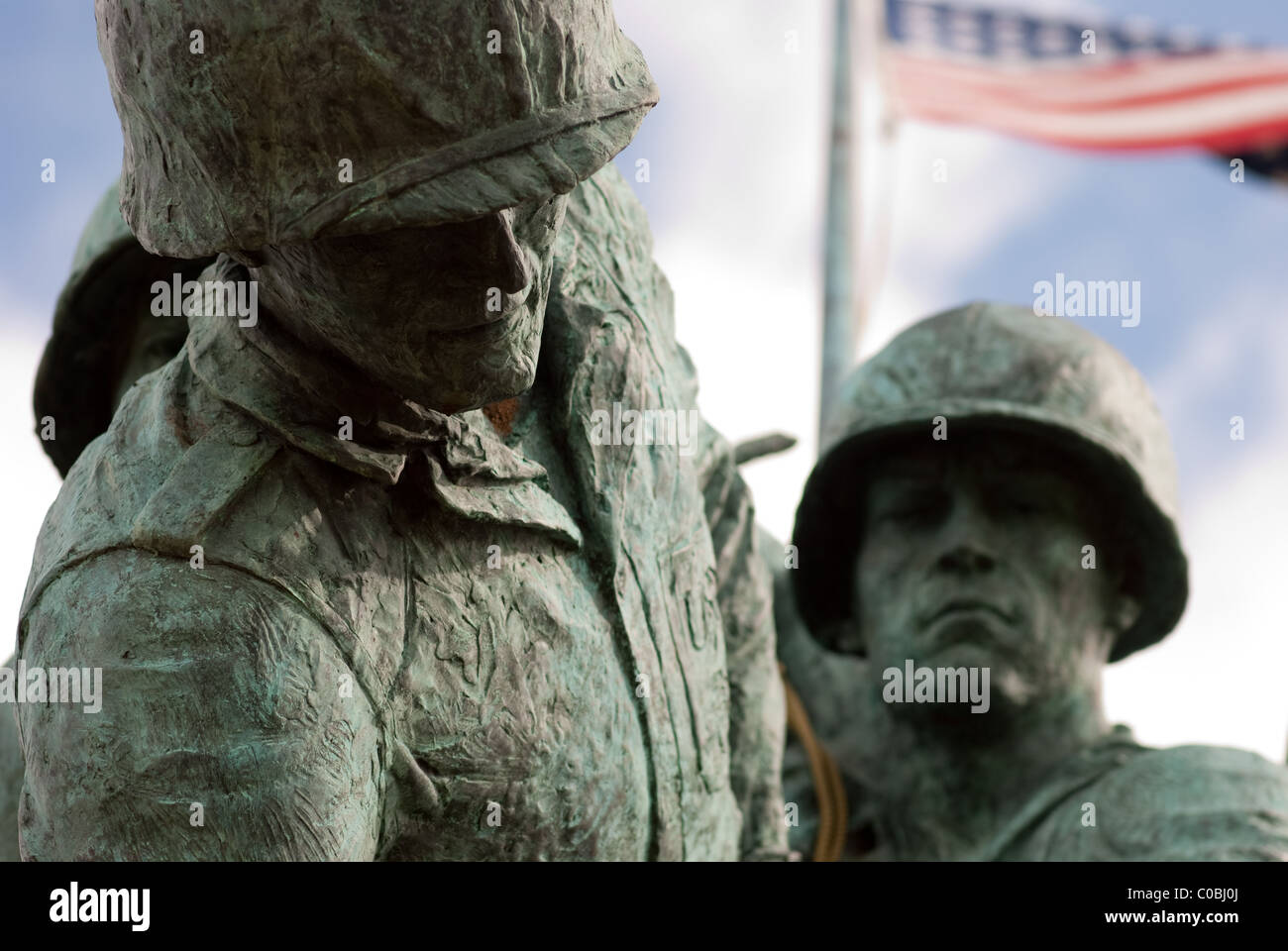 Marine Corps War Memorial - Iwo Jima Foto Stock
