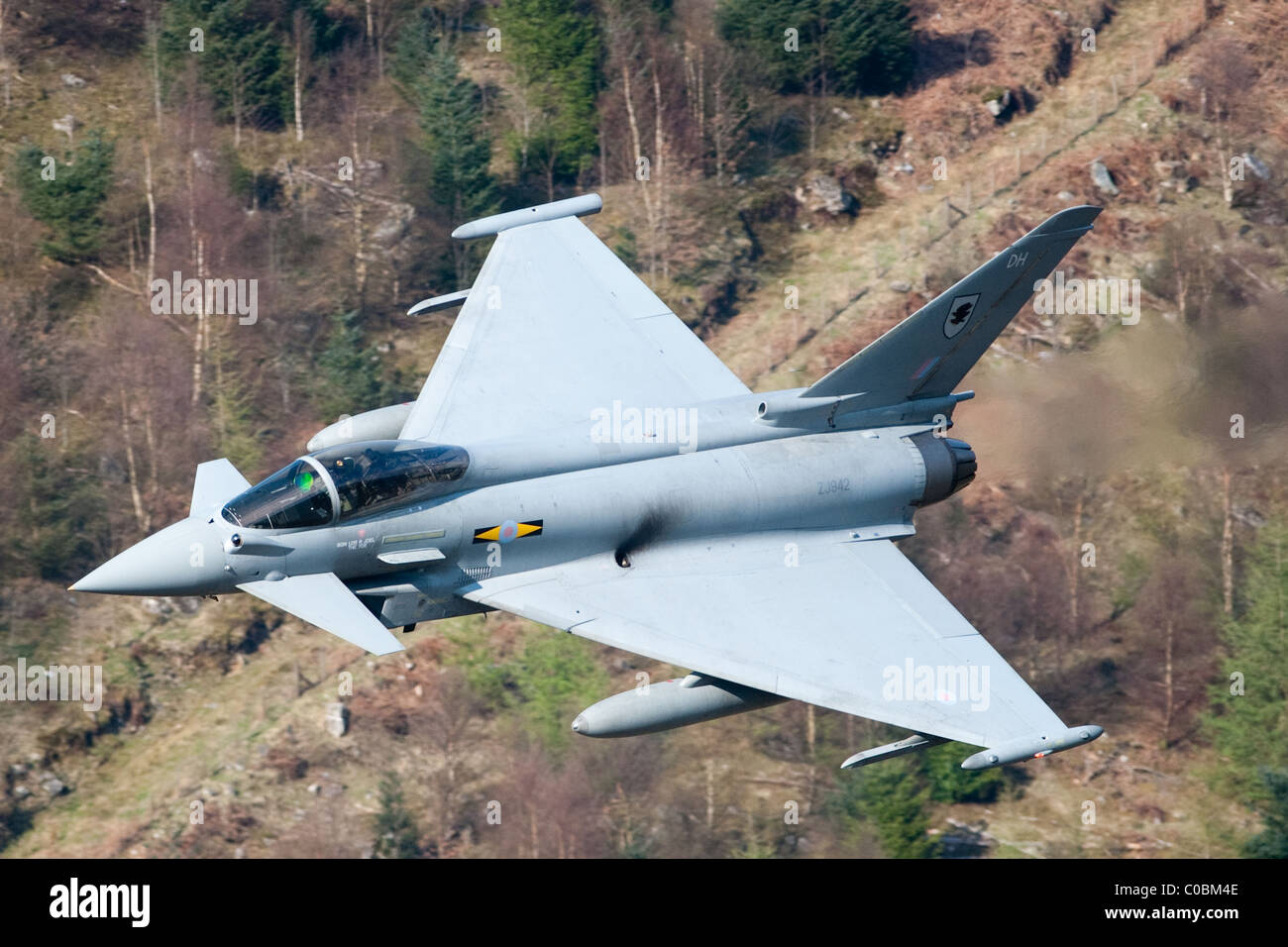 Typhoon fornirà la RAF con un multi-ruolo di aerei da combattimento, in grado di essere schierato in uno spettro completo di operazioni aeree Foto Stock